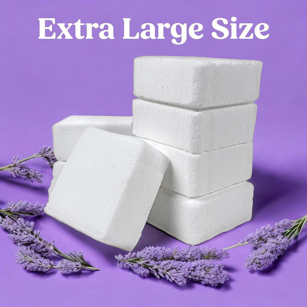 Lavender Shower Steamers Aromatherapy for Women- USA Made - Shower Bombs Aromatherapy for Women, Vapor Shower Tablets, Menthol Shower Scent Steamers Cold and Flu, Organic Shower Steamer